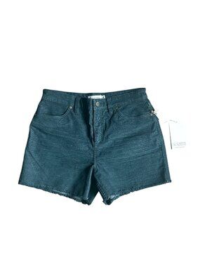 Carve Designs Corduroy Oahu Hi Rise Shorts Womens Size 4 Eden Green NWT